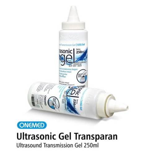 ONEMED Ultrasonic Gel USG Gel 250ml Transparant OOF
