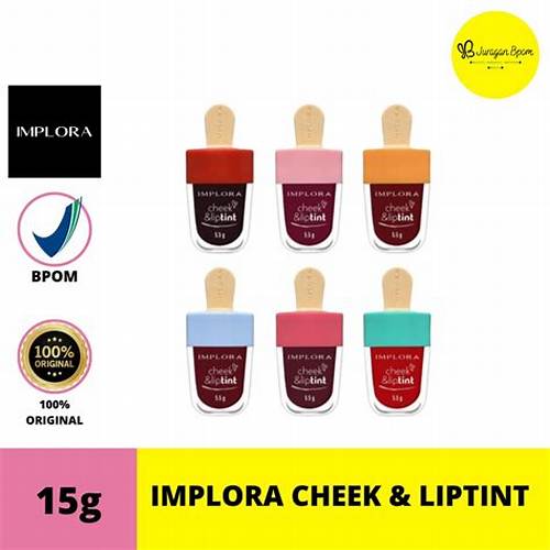 [PAKET 3PCS] IMPLORA Cheek & Liptint 5.5g