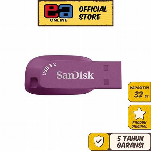 SANDISK CZ410 Ultra Shift 32GB USB 3.2 (Purple / Ungu) - Flash Drive