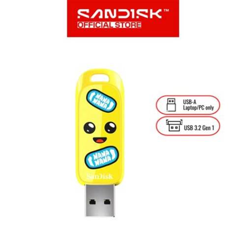 SANDISK Fortnite USB Flash Drive, Peely Edition