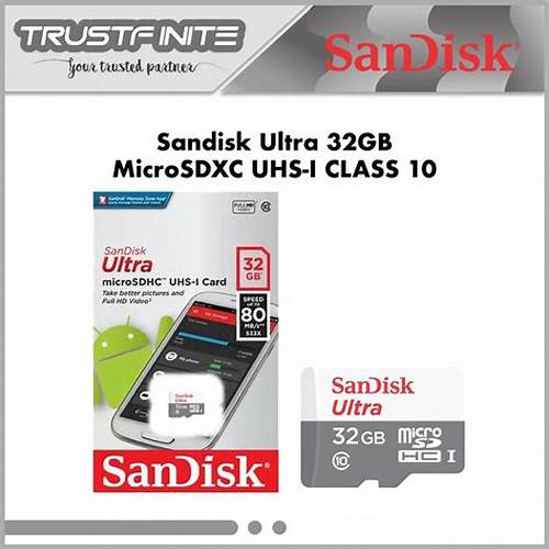 SANDISK Ultra MicroSD 32GB 100MB/s  (No Adapter)