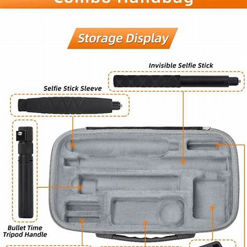 Sunnylife Portable Carrying Case Bag for Insta360 X5 / X4 Tas Mini or Combo