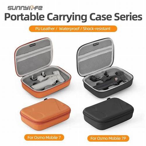 Sunnylife Portable Carrying Case Mini Bag Handbag for DJI Osmo Mobile 7P / 7 Tas OM 7P OM7