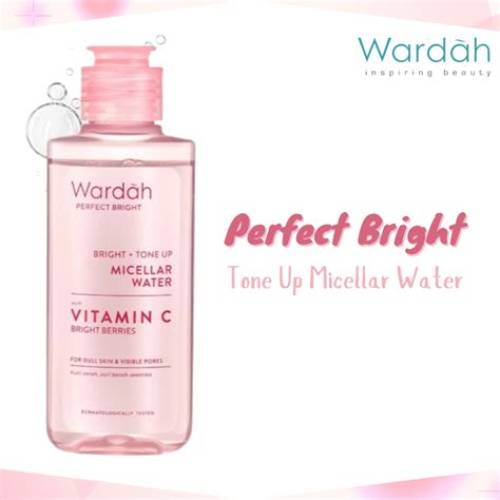 Wardah Perfect Bright Bright + Tone Up Micellar Water 100ml