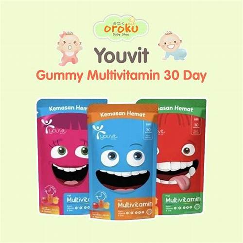 Youvit Gummy Multivitamin Anak 30 Day Sachet - (Variasi)