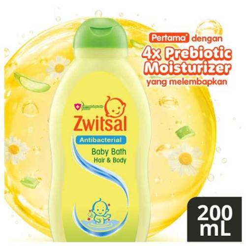 ZWITSAL HAIR & BODY ANTIBACTERIAL 200ML