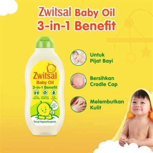 Zwitsal Baby Oil Natural 100 ml